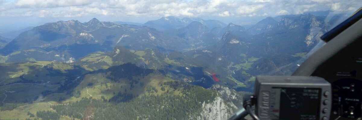 Flugwegposition um 11:37:19: Aufgenommen in der Nähe von Gemeinde, 6393 St. Ulrich am Pillersee, Österreich in 2256 Meter